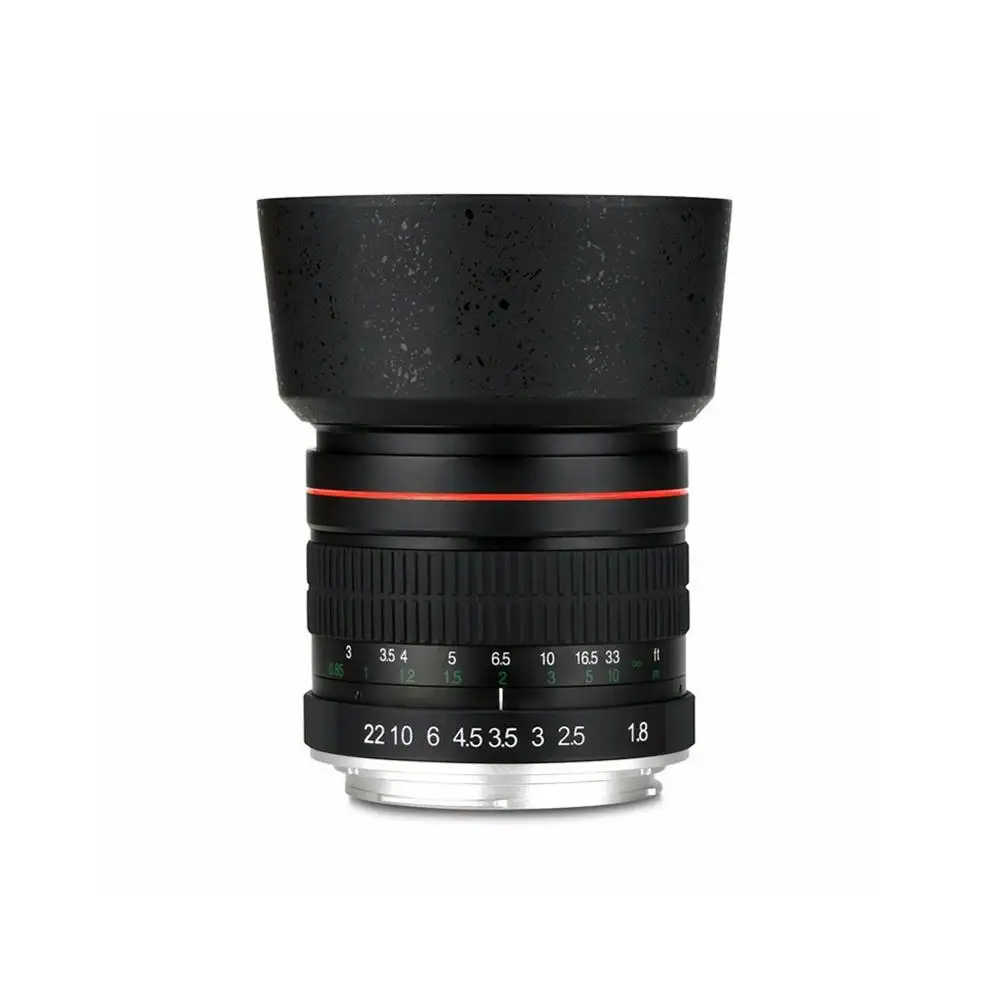 Ống Kính Máy Ảnh Lấy Nét Toàn Bộ Bằng Tay Lightdow 85Mm F/1.8 Dành Cho Canon EOS Rebel 80D 77D 700D 70D 60D 50D 5D 6D 7D 600D 550D 200D, V. V.