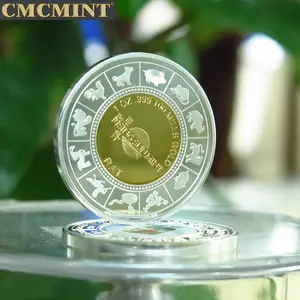 Çin gümüş sikke 1 oz Yıl Sıçan Yuvarlak toptan için en iyi fiyat