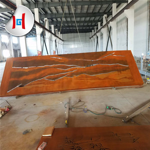 <span class=keywords><strong>Prix</strong></span> compétitif Acier corten patiné ASTM A588 Panneaux laminés à chaud personnalisés par pied carré offrant un service de découpe personnalisé - Product Image 5