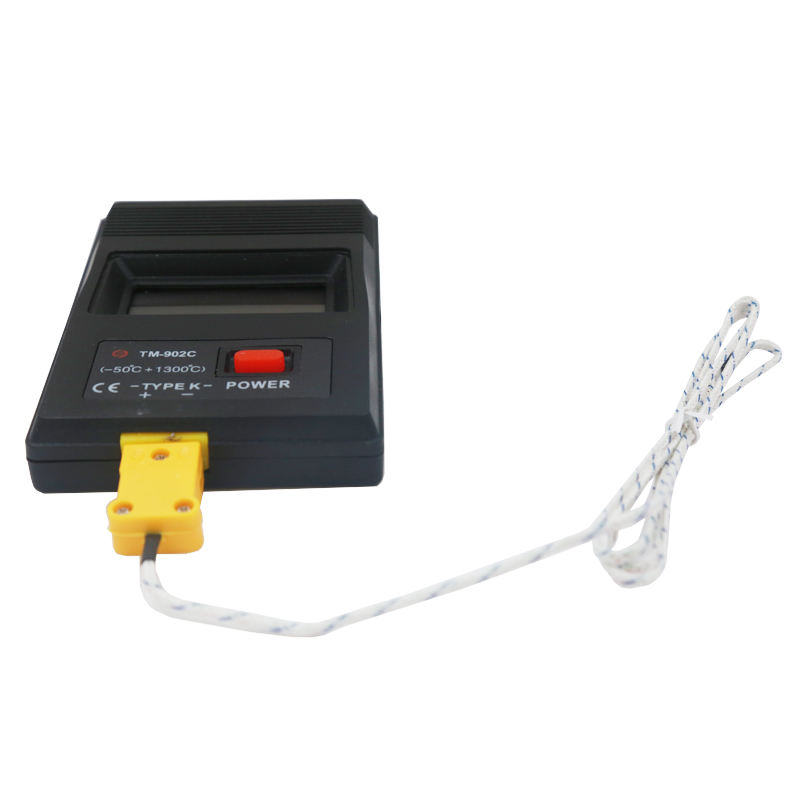 Misuratore Temperatura Digitale Professionale Termometro Digitale DAZZLEEX Con Sonda K Tipo - Misura Da -50°C A 1300°C, Modello TM-902C Strumento Misurazione Temperatura - Foto 11