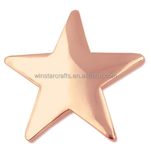 Dongguan promozione personalizzata distintivo stella spilla in metallo vestito - Product Image 1