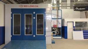WLD8300 Diesel Adapté Aux Besoins Du Client D'huile De Peinture De Voiture Utilisée Cabine - Product Image 5