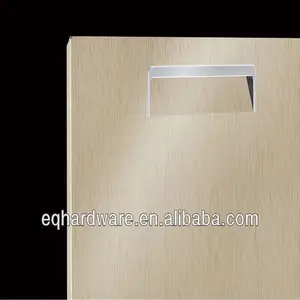 Panneau de d'extrémité de porte d'armoire de cuisine en acier inoxydable 304, couleur pêche argentée, 1 pièce