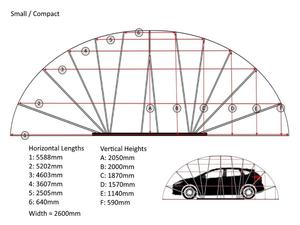 Abri <span class=keywords><strong>de</strong></span> <span class=keywords><strong>voiture</strong></span> rétractable portable robuste, verrouillable, anti-UV, imperméable - Product Image 6