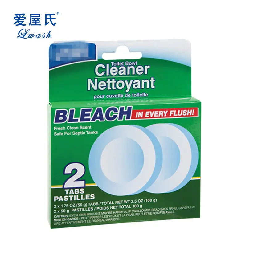 Bubble ห้องน้ำ Blue BLOCK CLEANER ทำความสะอาดในครัวเรือนผลิตภัณฑ์