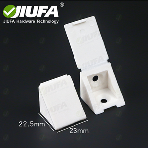 JIUFA Furniture Hardware <strong>Plastic</strong> <strong>Corner</strong> Connecter Angle Joint <strong>Bracket</strong> - Product Image 3