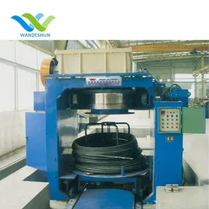 Inverted Vertical wire making /pulley type wire drawing machine welding machine