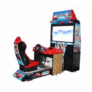 2018 Nieuwe Race Auto <span class=keywords><strong>Game</strong></span> Machine 300W Foto Amusement Machine Muntbediende <span class=keywords><strong>Mario</strong></span> Kart Racespel Machine 1 Speler 110V/220V - Product Image 1