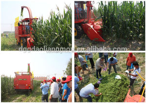 Moissonneuse-batteuse <span class=keywords><strong>à</strong></span> ensilage de maïs <span class=keywords><strong>tractée</strong></span> par un tracteur <span class=keywords><strong>à</strong></span> prise de force, utilisée par les petites exploitations familiales - Product Image 4