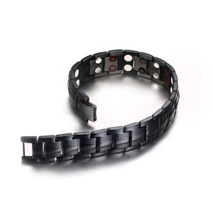 Braccialetto di germanio all'ingrosso con magnete a ioni infrarossi dalla Cina Guangzhou Factory braccialetti di moda da uomo - Product Image 6