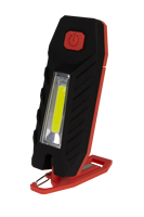 Lampe de travail portable à LED COB rotative à 360 degrés, 2W, 180LM, alimentée par batterie, indice de protection IP20, angle de faisceau de 120 degrés