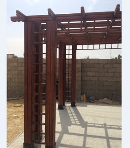 Construcción <span class=keywords><strong>de</strong></span> pérgola <span class=keywords><strong>de</strong></span> madera <span class=keywords><strong>de</strong></span> pino ruso para exteriores - Product Image 2