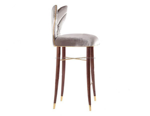 PFC1710914 diseño <span class=keywords><strong>americano</strong></span> <span class=keywords><strong>restaurante</strong></span> y <span class=keywords><strong>el</strong></span> hogar tapicería de tela taburete silla alta - Product Image 3