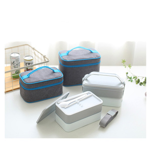 Bolsa refrigerante para almuerzo con <span class=keywords><strong>tupper</strong></span> conserva el frio - Product Image 2