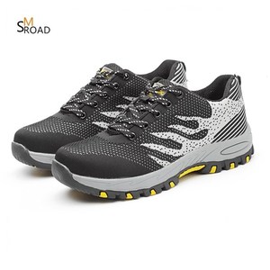 <span class=keywords><strong>Scarpe</strong></span> Antinfortunistiche da <span class=keywords><strong>Uomo</strong></span> alla Moda con Punta in Acciaio e Superficie Traspirante in Tessuto Fly Weave - Product Image 6