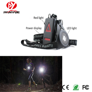 Nouveau produit en promotion : Sangle de poitrine LED pour la course à pied avec éclairage de sécurité pour la course et la chasse, rechargeable par USB, pour les coureurs - Product Image 2
