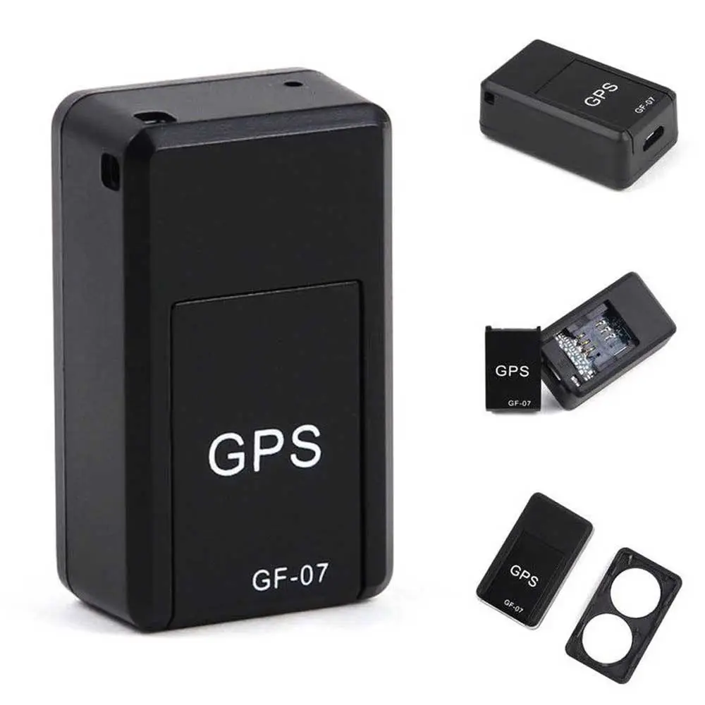 Manyetik GF-07 Mini GPS takip cihazı gerçek zamanlı manyetik takip cihazı gelişmiş LBS bulucu