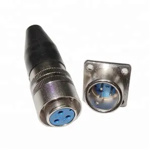 Mic Circular Push-Pull XS12 Connector 3Pin Male Socket And Female Plug Aviation Connector