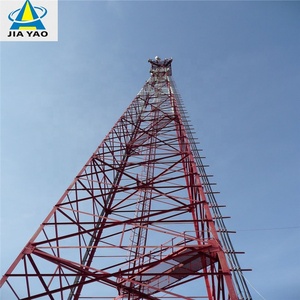 Antenne mât 50 60 70 80 90 100 mètres, structure en acier à quatre poteaux autoportante, tour de télécommunication 3g 4g 5g - Product Image 2