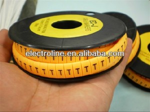 <span class=keywords><strong>Marqueur</strong></span> de câble plat en plastique Pvc, avec Tube électrique, vente directe d'usine, - Product Image 4