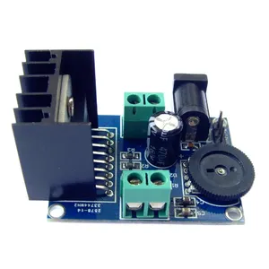 Taidacent 3V para 18V 4-8ohm 5-15W integrado bloco de som alto-falantes via dupla 7 + 7W dupla ponte amplificador tda7266 amplificador board
