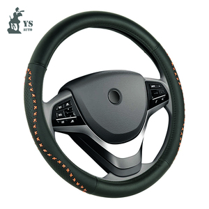 Automatique D'UNITÉ CENTRALE de PVC en cuir <span class=keywords><strong>Couvre</strong></span> <span class=keywords><strong>Volant</strong></span> de Voiture Auto Accessoires Enjoliveurs - Product Image 3