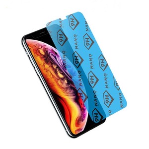 Écran de protection avec film nano 9h en verre trempé, 2 pièces, pour <span class=keywords><strong>iphone</strong></span> XS max