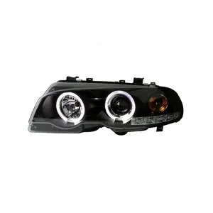 Lampe Led frontale modifiée pour <span class=keywords><strong>E46</strong></span> 318i <span class=keywords><strong>323i</strong></span> 320i 325i 330i, oculaire d'ange à 2 portes 1998-2002, livraison gratuite - Product Image 1