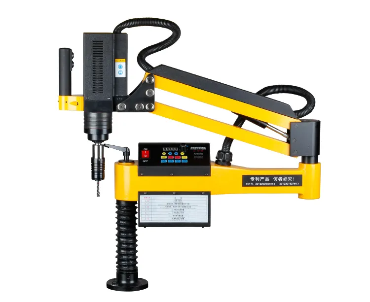 Electric arm drilling tool and tapping M30 machine for hardware