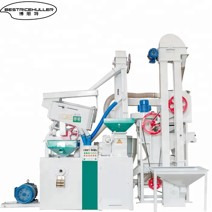 Trung quốc 20 tấn mỗi ngày kỹ thuật số kết hợp gạo Mill máy