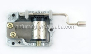18 Nota Estándar de Oro viento hasta caja de música movimiento (YYHSYDN13) - Product Image 2