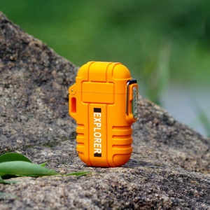 ไฟแช็คพลาสม่าแบบ USB แบบสองหัว สำหรับกีฬา บุหรี่ ไฟแช็คสำหรับตั้งแคมป์กลางแจ้ง สำหรับการสูบบุหรี่ - Product Image 1