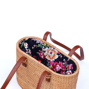 Nouveau sac en paille de style naturel Sac de plage pour femmes Sac en rotin de <span class=keywords><strong>Bali</strong></span> - Product Image 5