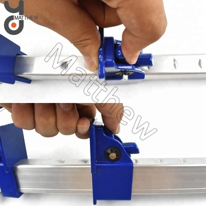 Morsetti a Sgancio Rapido in <span class=keywords><strong>Alluminio</strong></span> per Utensili da Falegnameria Misurati in Pollici - Product Image 3