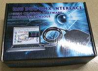 Software Profesional de Iluminación DMX 1024 USB, Controlador de Iluminación DMX 512 para PC, Compatible con Windows 7 de 32 Bits