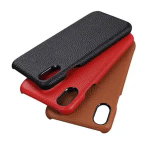 wholesale luxury mobile phone leather case for iphone 8 genuine leather