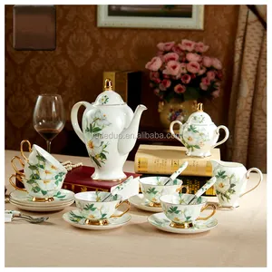 酒店陶瓷餐具咖啡和茶具骨中国饮料