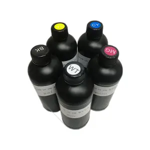 Juego de tinta UV suave para impresora Epson, Conjunto de tinta para impresora Epson 1390 l800 dx5 xp600