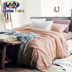 100% ピュアリネン寝具セット新デザイン羽毛布団カバーセットOEKO-TEX 200TCスレッドカウントウェディング寝具 - Product Image 4