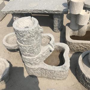 Fontaines à eau circulaires <span class=keywords><strong>en</strong></span> <span class=keywords><strong>pierre</strong></span> <span class=keywords><strong>pour</strong></span> jardin - Product Image 3