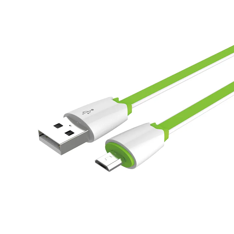 Precio de fábrica de accesorios de teléfono móvil 2,0 cargador Micro USB Cable de datos cargador de teléfono