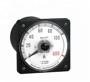 100/5A 110mm Round Type Overload Analog Ammeter