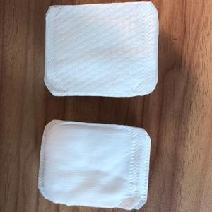 80/100 Uds 100% almohadillas de algodón biodegradables belleza buena Natural suave sin pelusa almohadillas cuadradas de algodón cuadradas - Product Image 3
