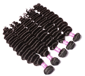Enrollamiento grande 22 pulgadas remy virginal peruana del pelo <span class=keywords><strong>de</strong></span> <span class=keywords><strong>la</strong></span> trama para <span class=keywords><strong>feria</strong></span> - Product Image 6