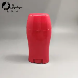 50ml matte finish plastic twist up cosmetic empty deodorant stick sunscreen container