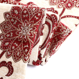 Kain Chenille Tenun Jacquard Terbaru TengHui, Kain Chenille 480gsm Bersertifikat Oeko-Tex untuk Pasar Timur Tengah, Harga Pabrik - Product Image 2