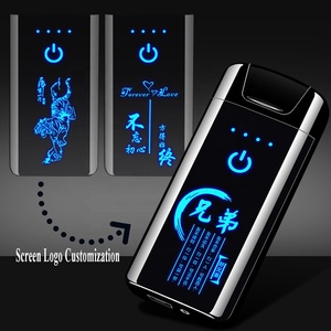 Allume-cigare Fumeur Meilleur briquet USB pour l'éclairage Led Logo Briquet - Product Image 3