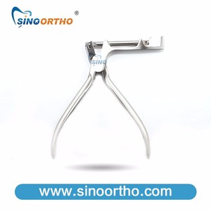 Pince orthodontique, appareil de coupe des extrémités chirurgicales dentaires, en acier inoxydable - Product Image 6