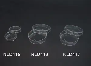 High Quality Wholesale Different Size Lab 90mm 90x15mm Disposable Laboratory Sterile Plastic Glass Petri Dishes With Lid