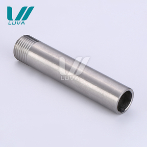 Thép không gỉ đánh bóng đơn nam threaded đổi chiều dài, núm vú - Product Image 1